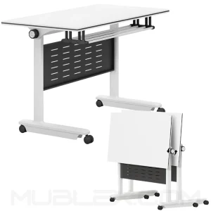 Mesa plegable modular movil abatible Contecta Escritorio plegable